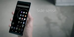 آشنایی با قابلیت Side Sence در گوشی اکسپریا XZ3